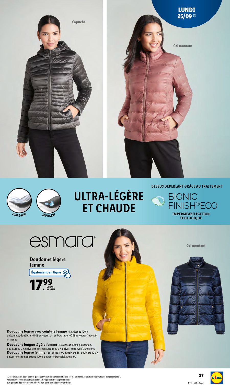 Catalogue Lidl 20 – 26 Septembre 2023 Page 41