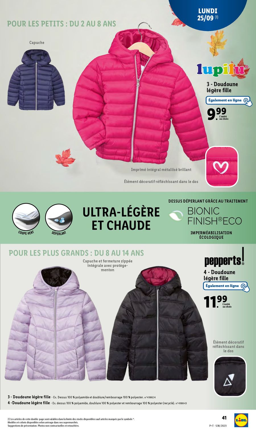 Catalogue Lidl 20 – 26 Septembre 2023 Page 45