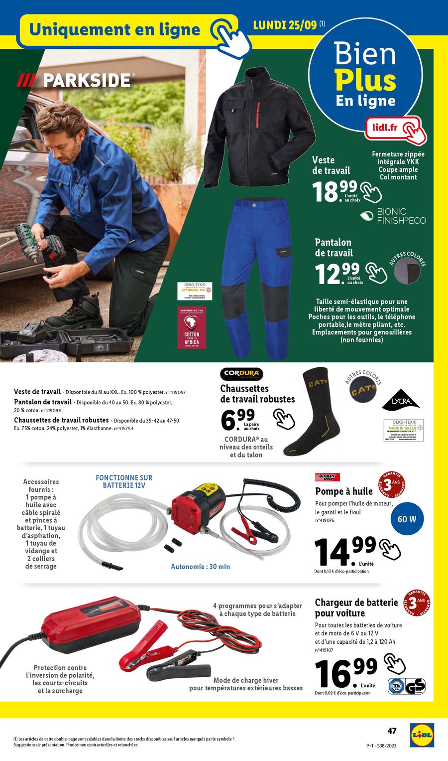 Catalogue Lidl 20 – 26 Septembre 2023 Page 51