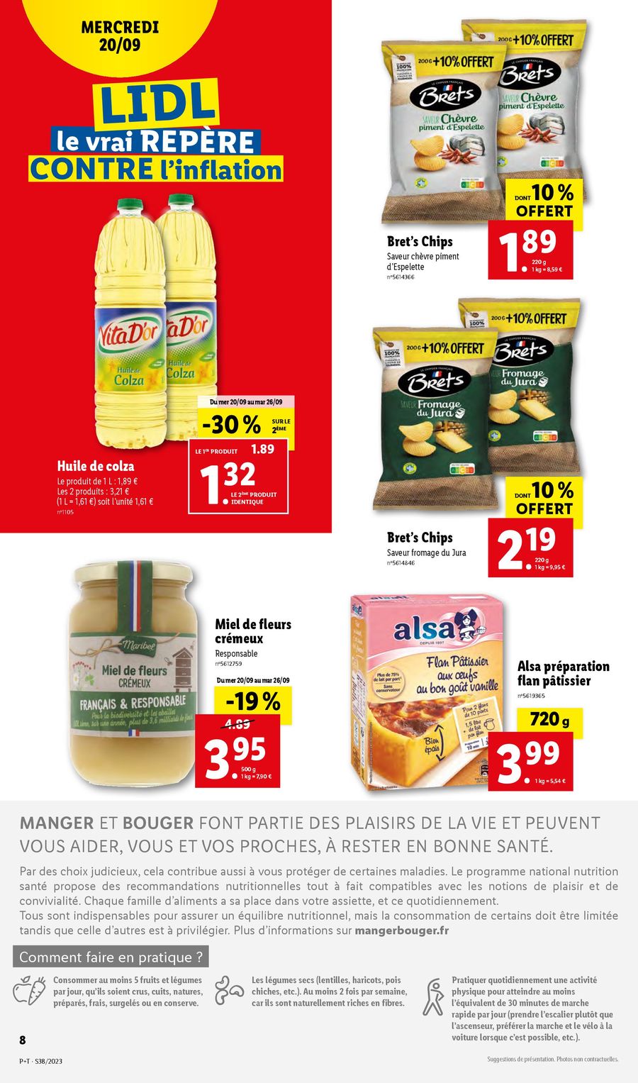 Catalogue Lidl 20 – 26 Septembre 2023 Page 8
