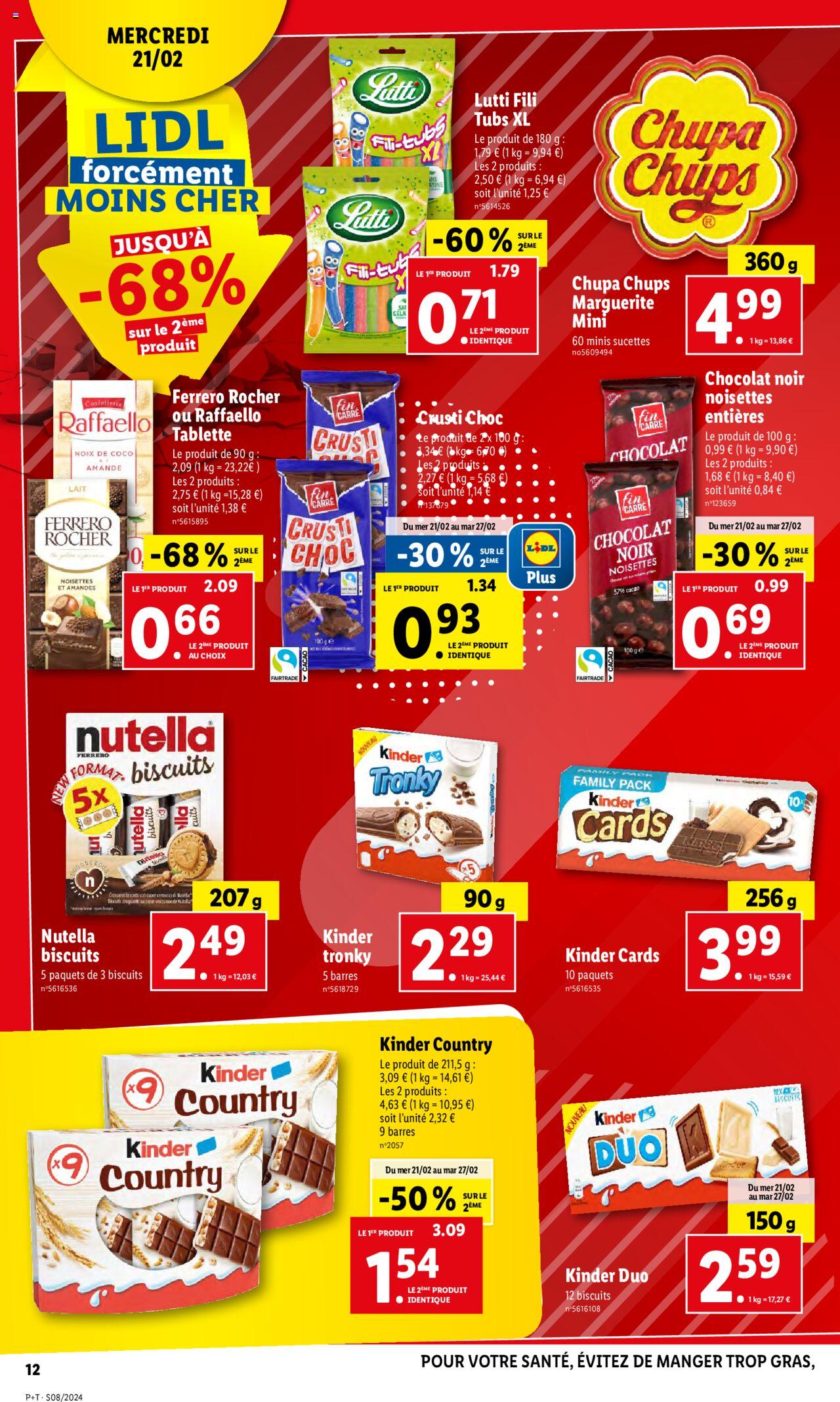 Catalogue Lidl 21 – 27 Février 2024 Page 12