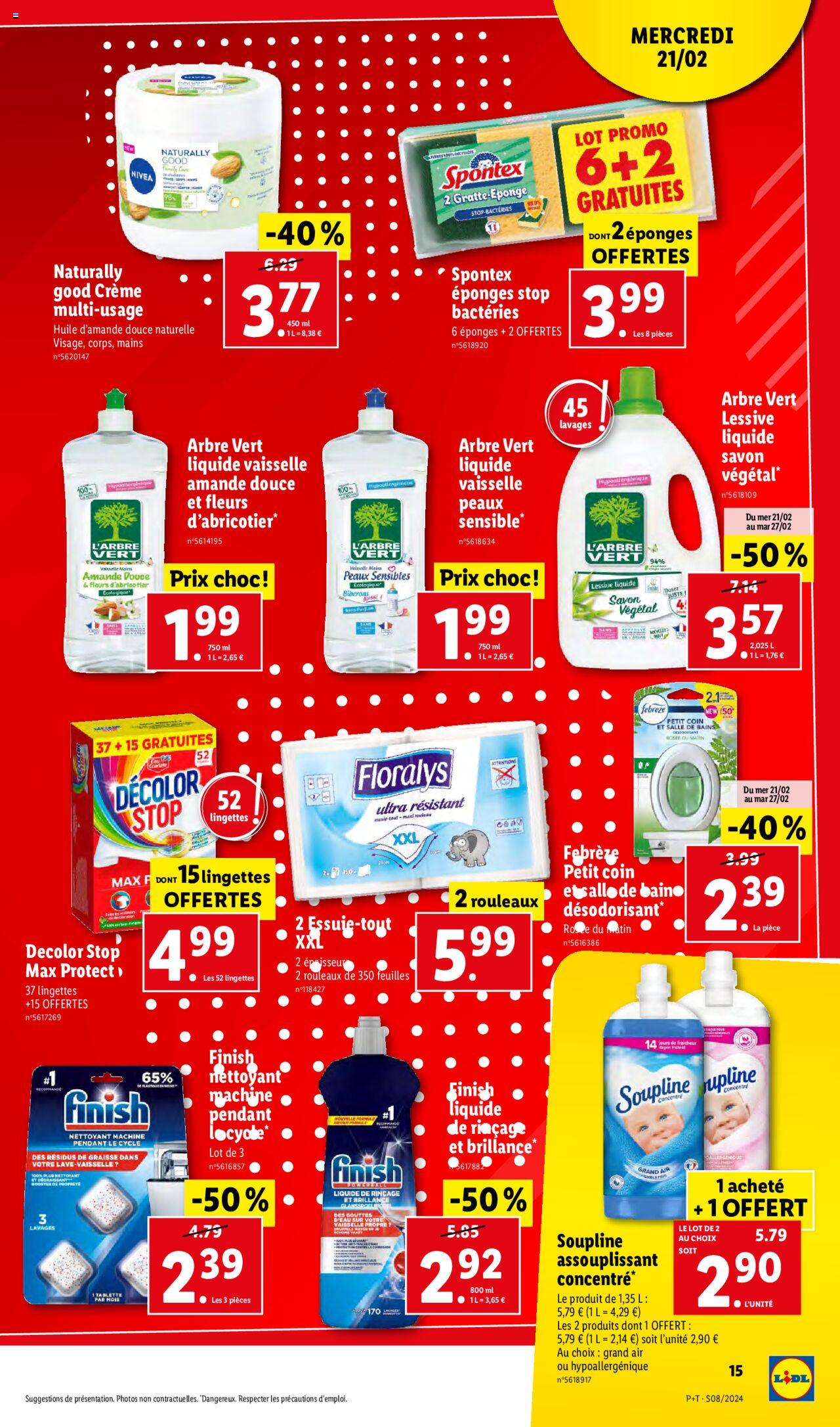 Catalogue Lidl 21 – 27 Février 2024 Page 15