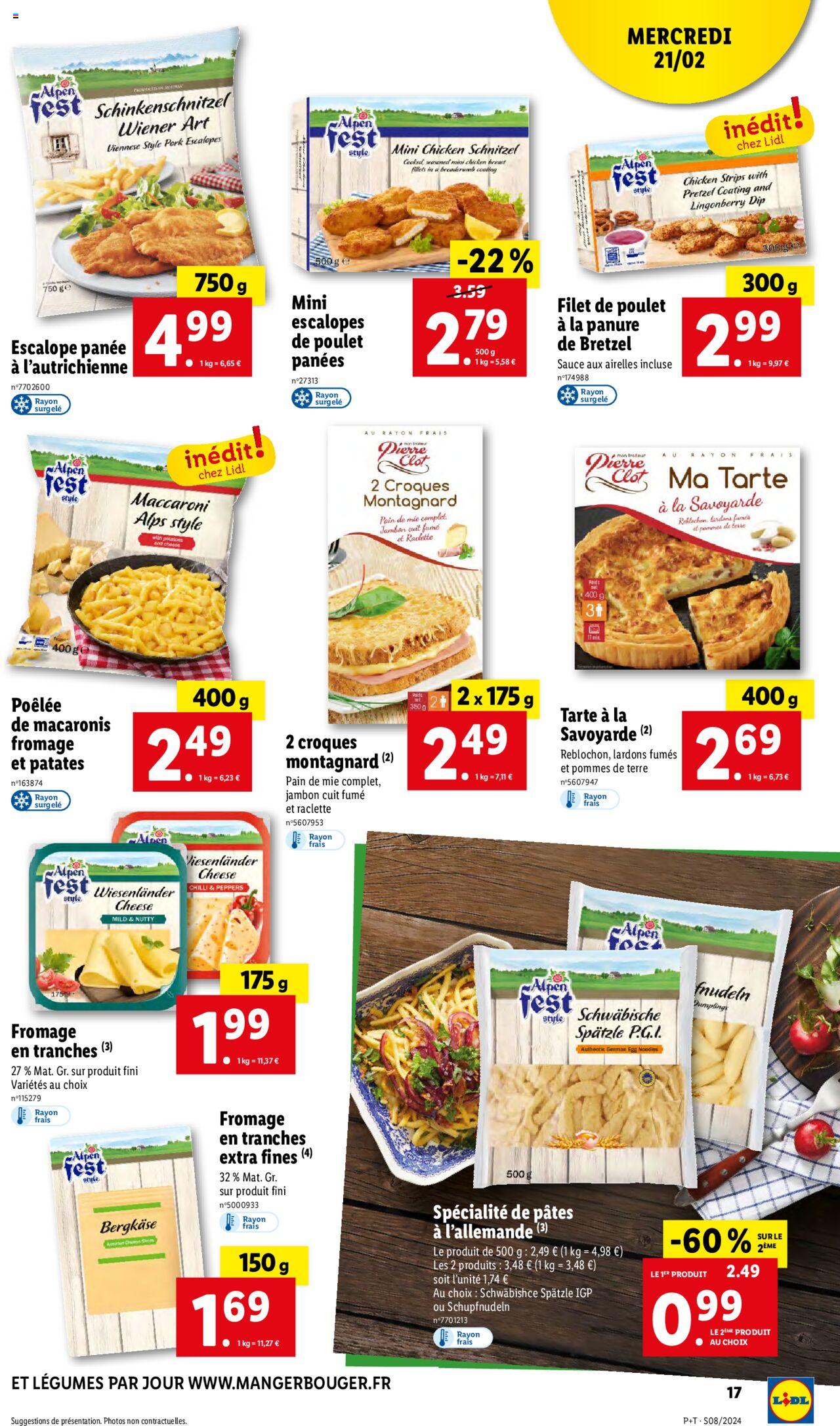 Catalogue Lidl 21 – 27 Février 2024 Page 17