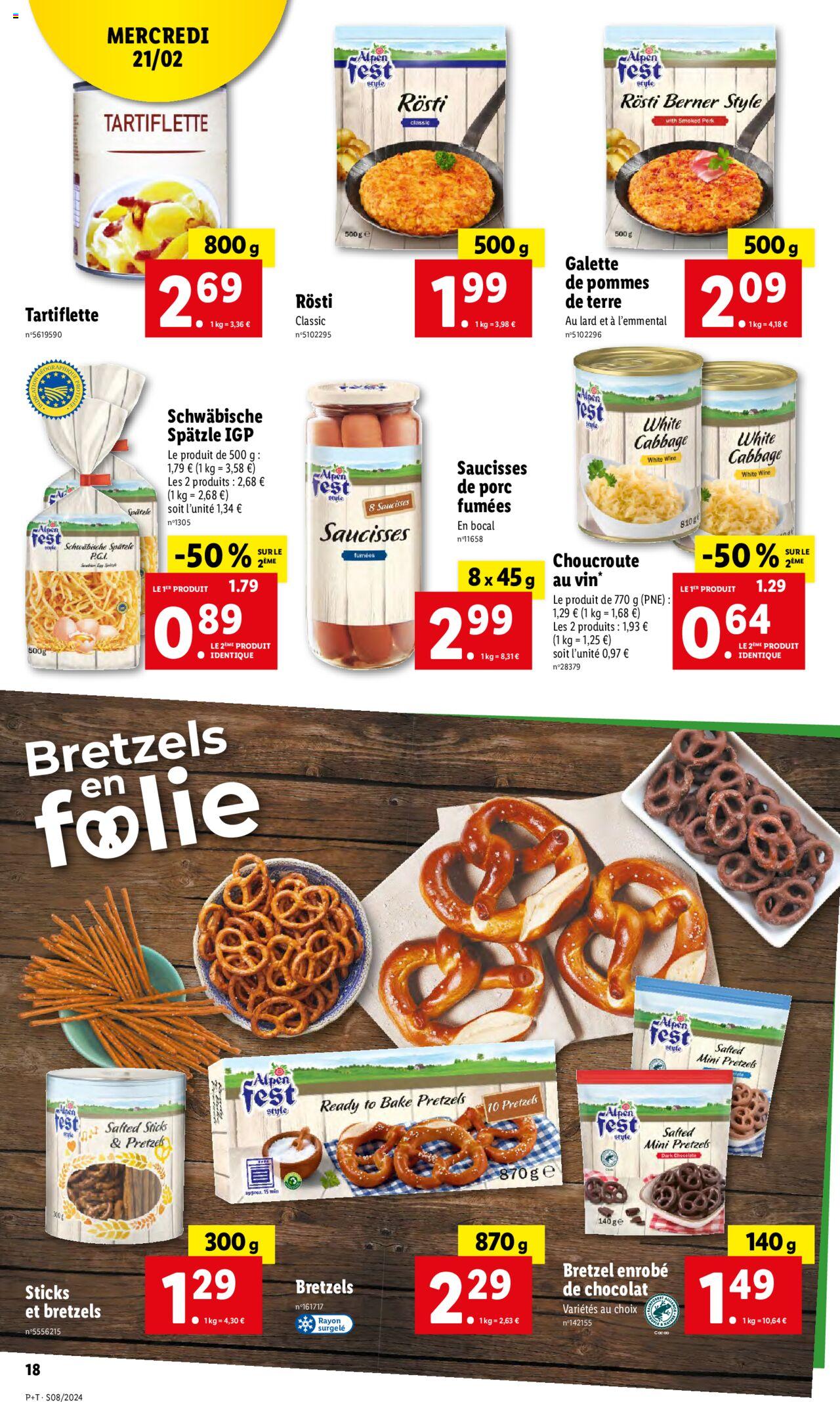 Catalogue Lidl 21 – 27 Février 2024 Page 18