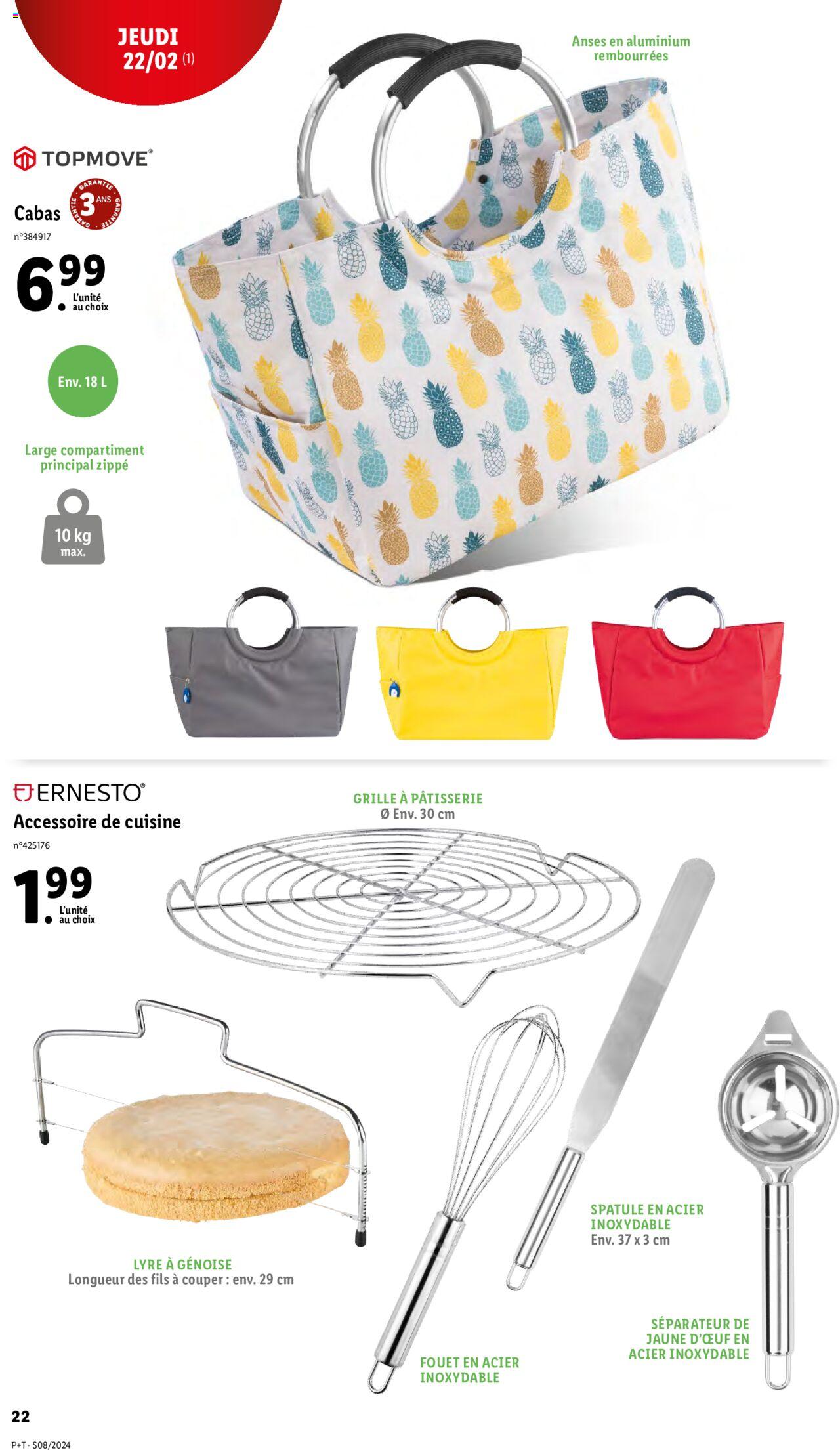 Catalogue Lidl 21 – 27 Février 2024 Page 24