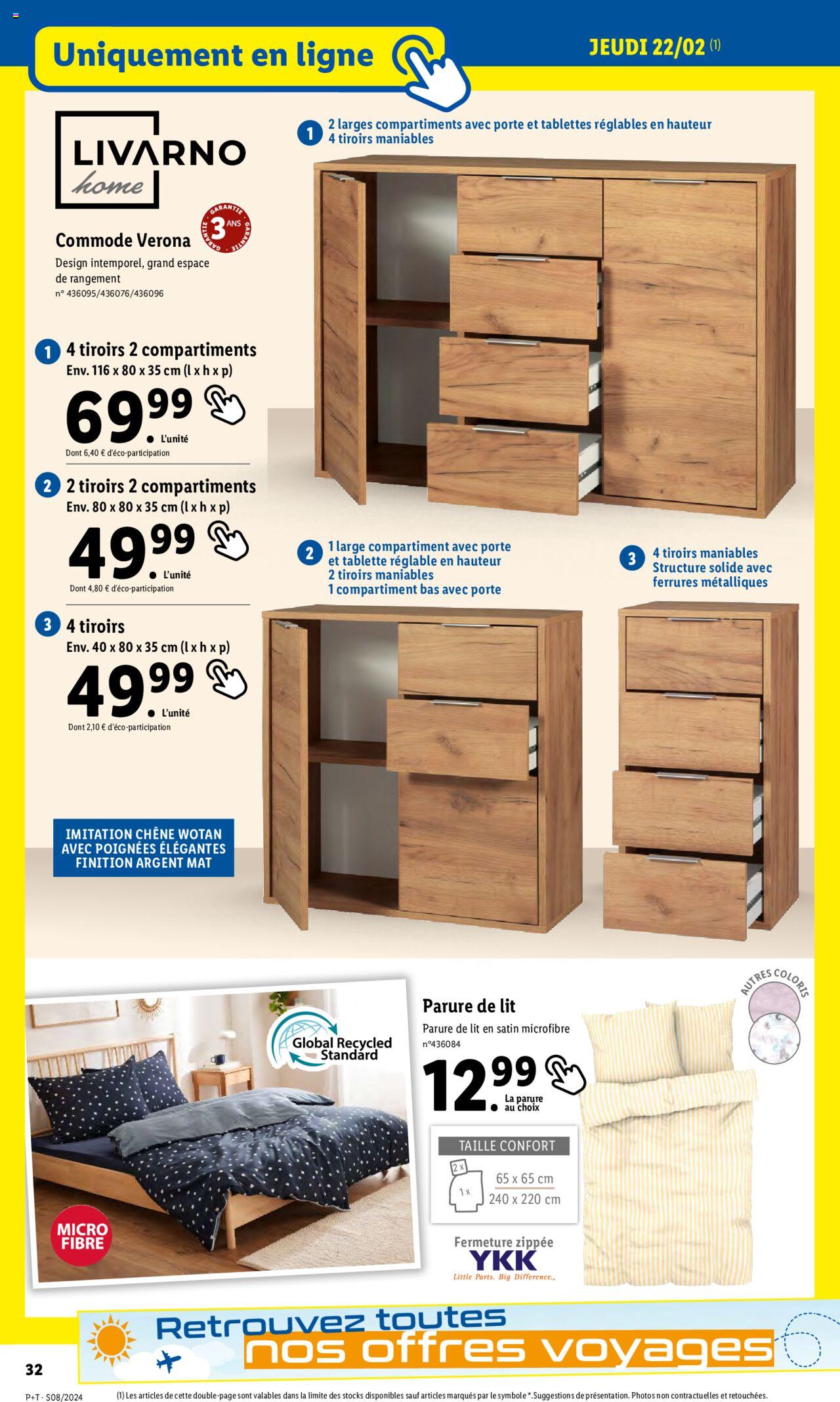 Catalogue Lidl 21 – 27 Février 2024 Page 34