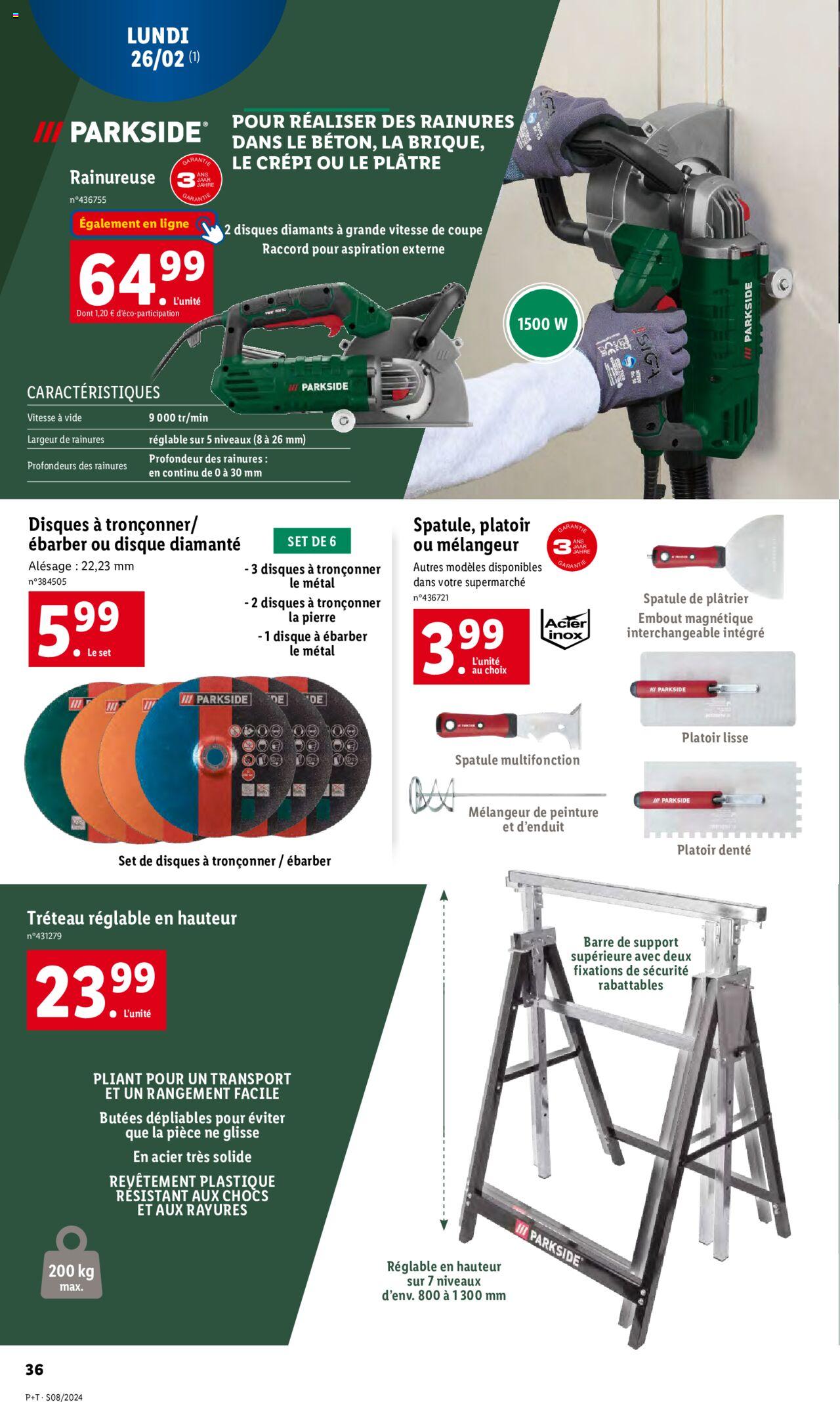 Catalogue Lidl 21 – 27 Février 2024 Page 38