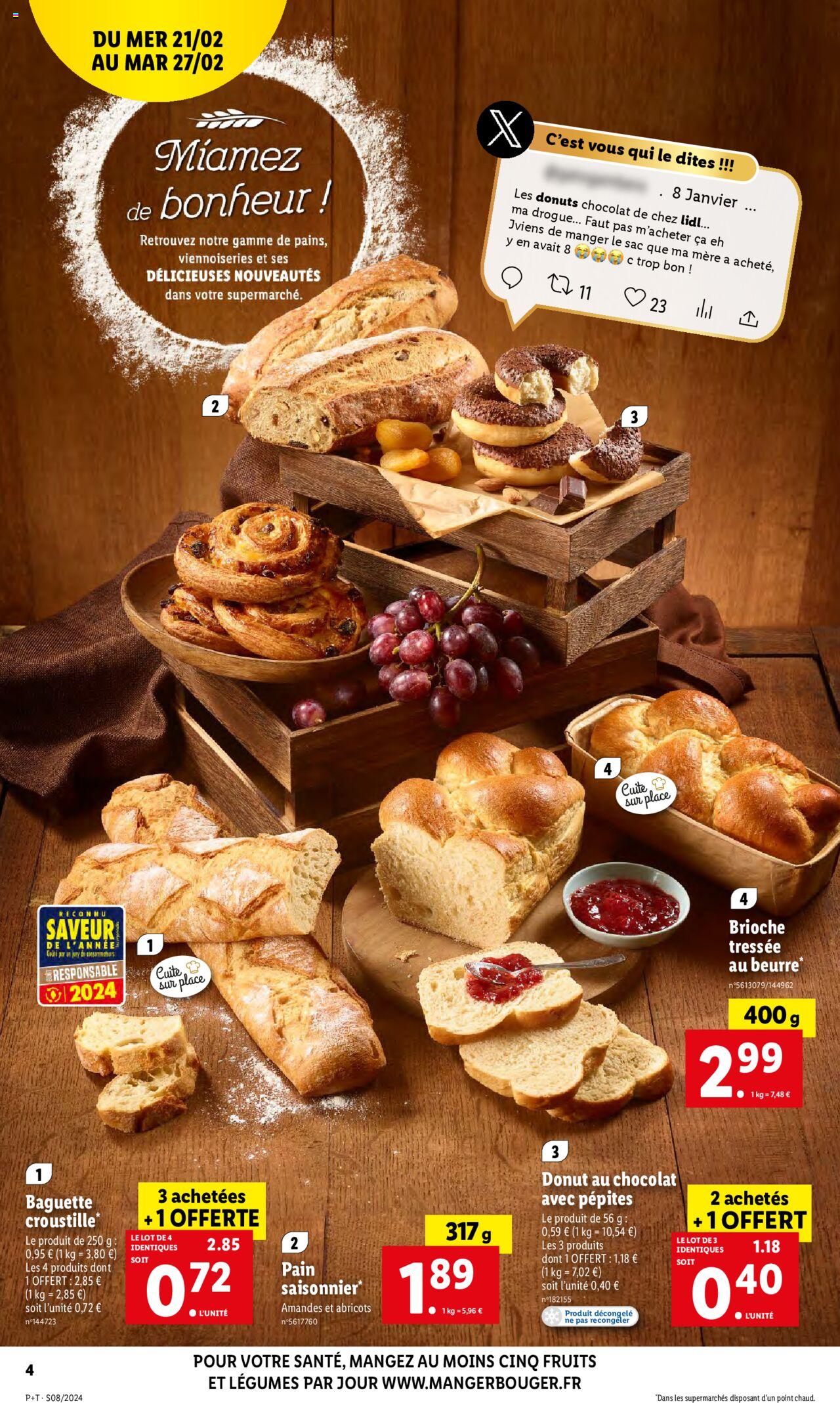 Catalogue Lidl 21 – 27 Février 2024 Page 4