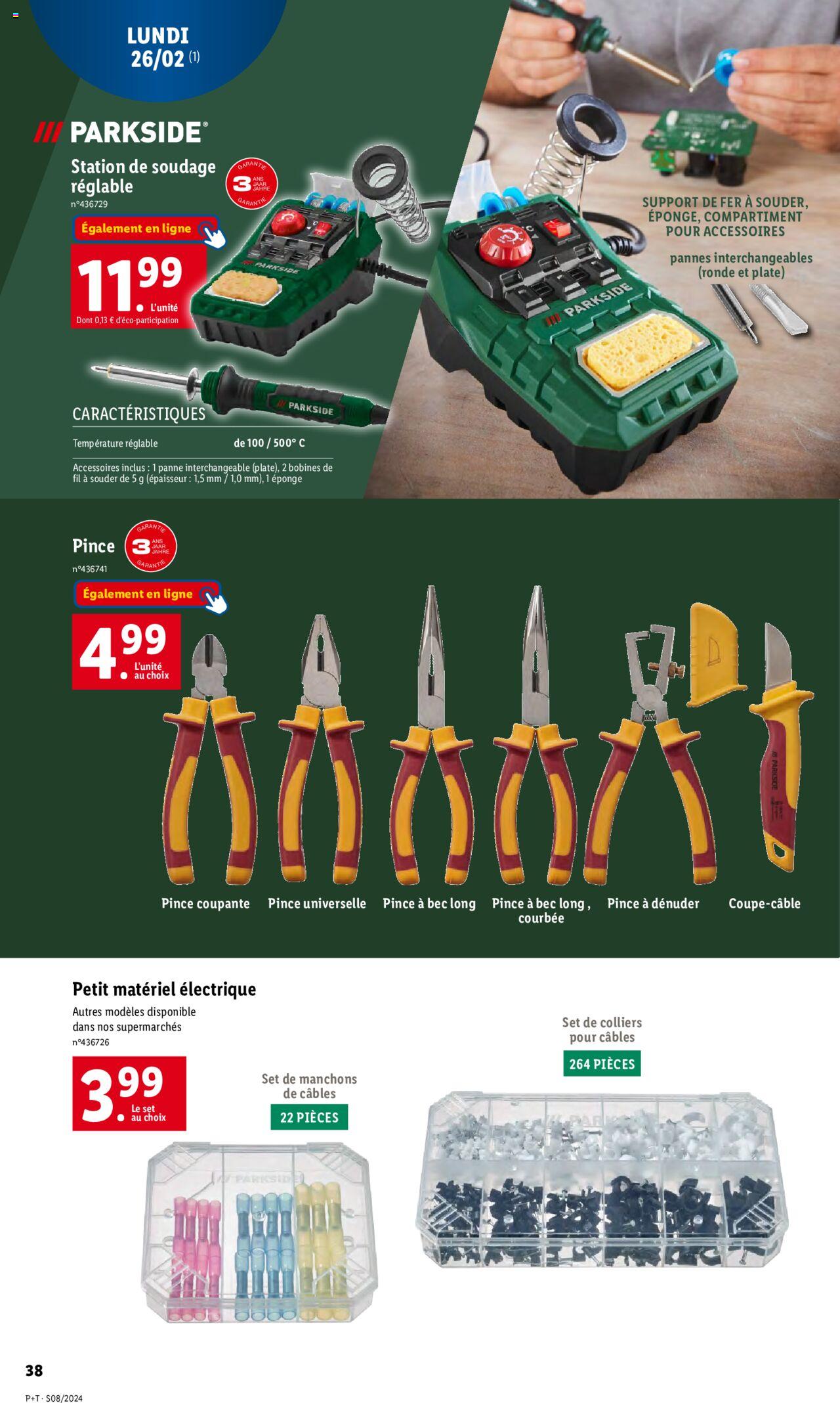 Catalogue Lidl 21 – 27 Février 2024 Page 40