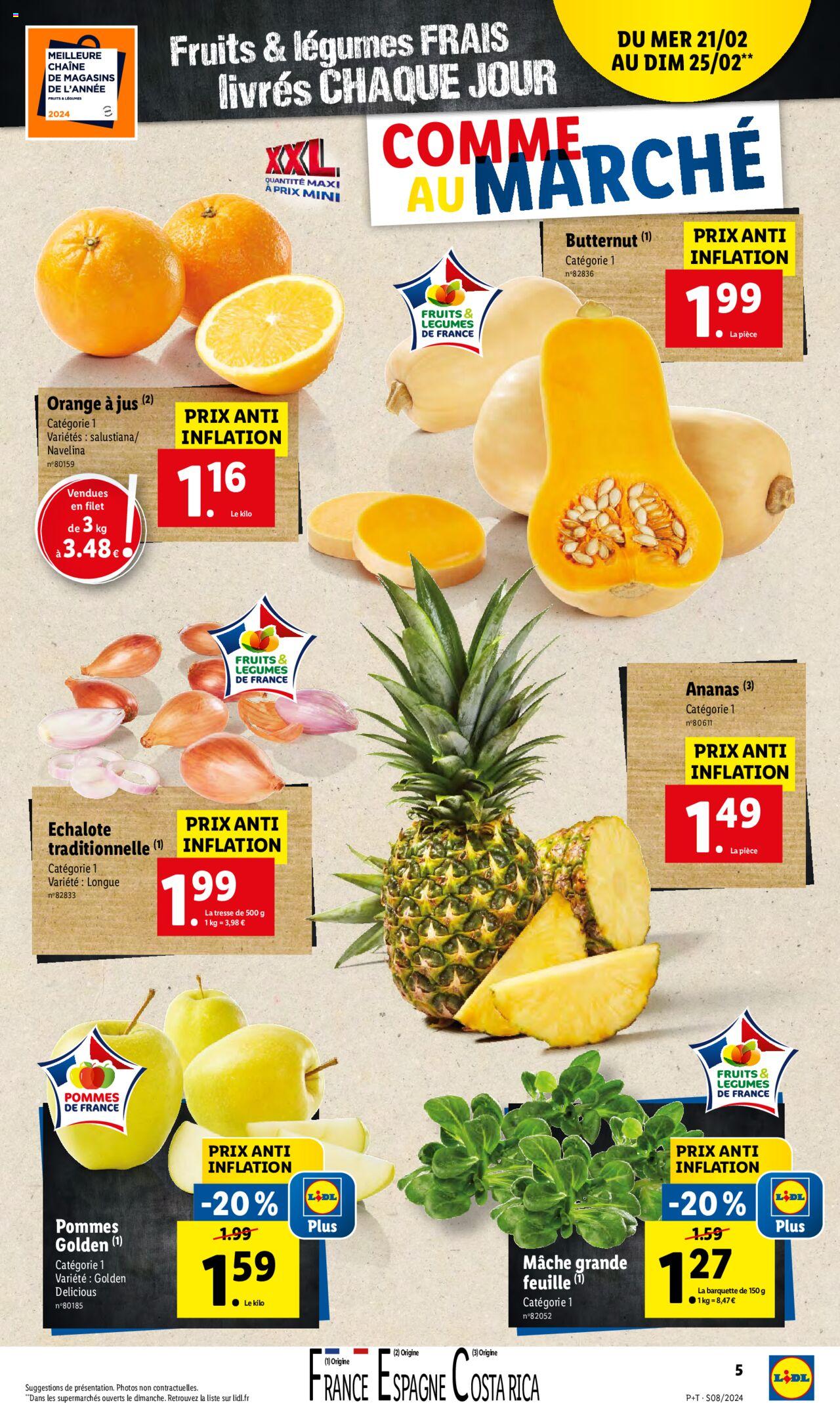 Catalogue Lidl 21 – 27 Février 2024 Page 5