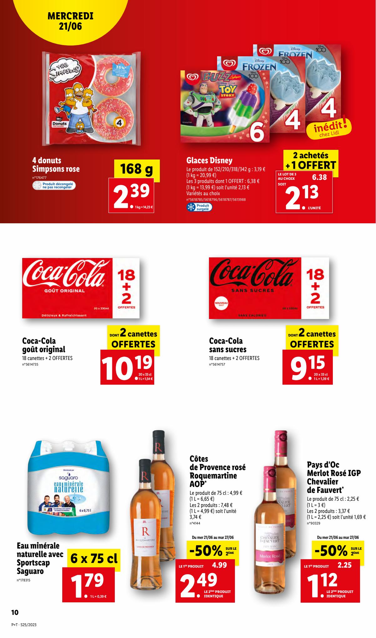 Catalogue Lidl 21 – 27 Juin 2023 Page 10