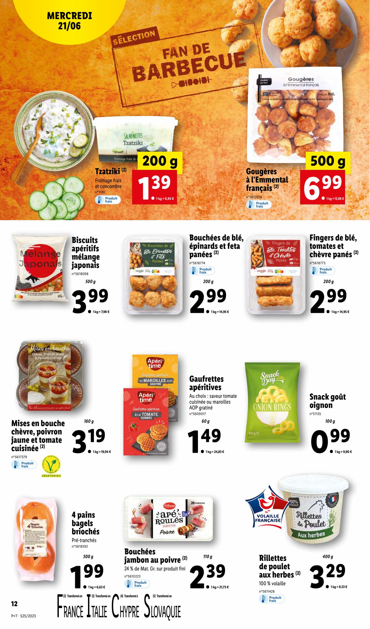 Catalogue Lidl 21 – 27 Juin 2023 Page 14