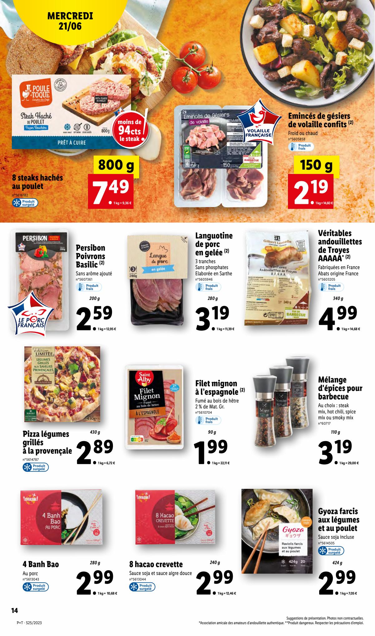 Catalogue Lidl 21 – 27 Juin 2023 Page 16