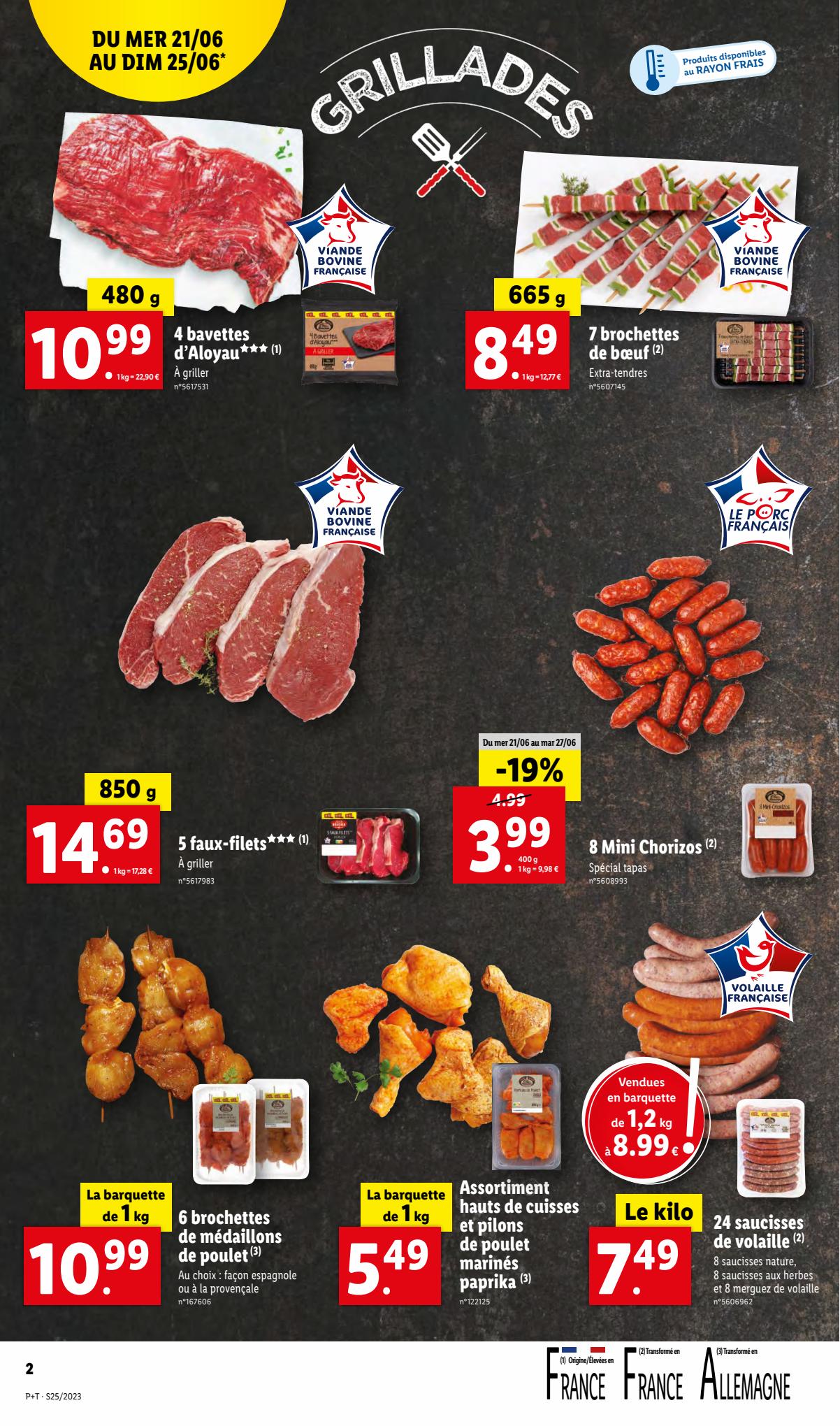Catalogue Lidl 21 – 27 Juin 2023 Page 2