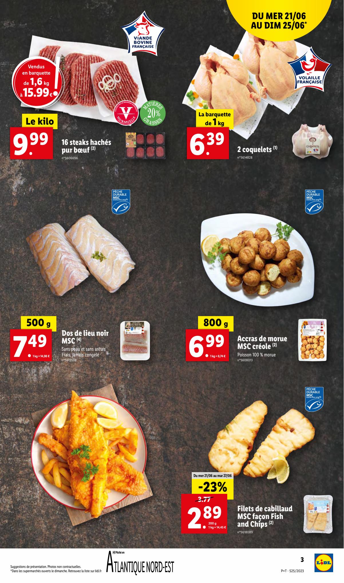 Catalogue Lidl 21 – 27 Juin 2023 Page 3