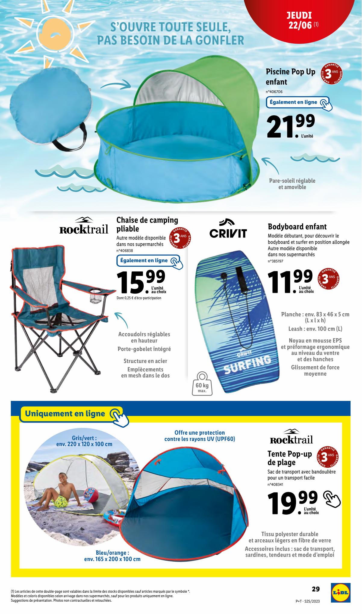 Catalogue Lidl 21 – 27 Juin 2023 Page 33