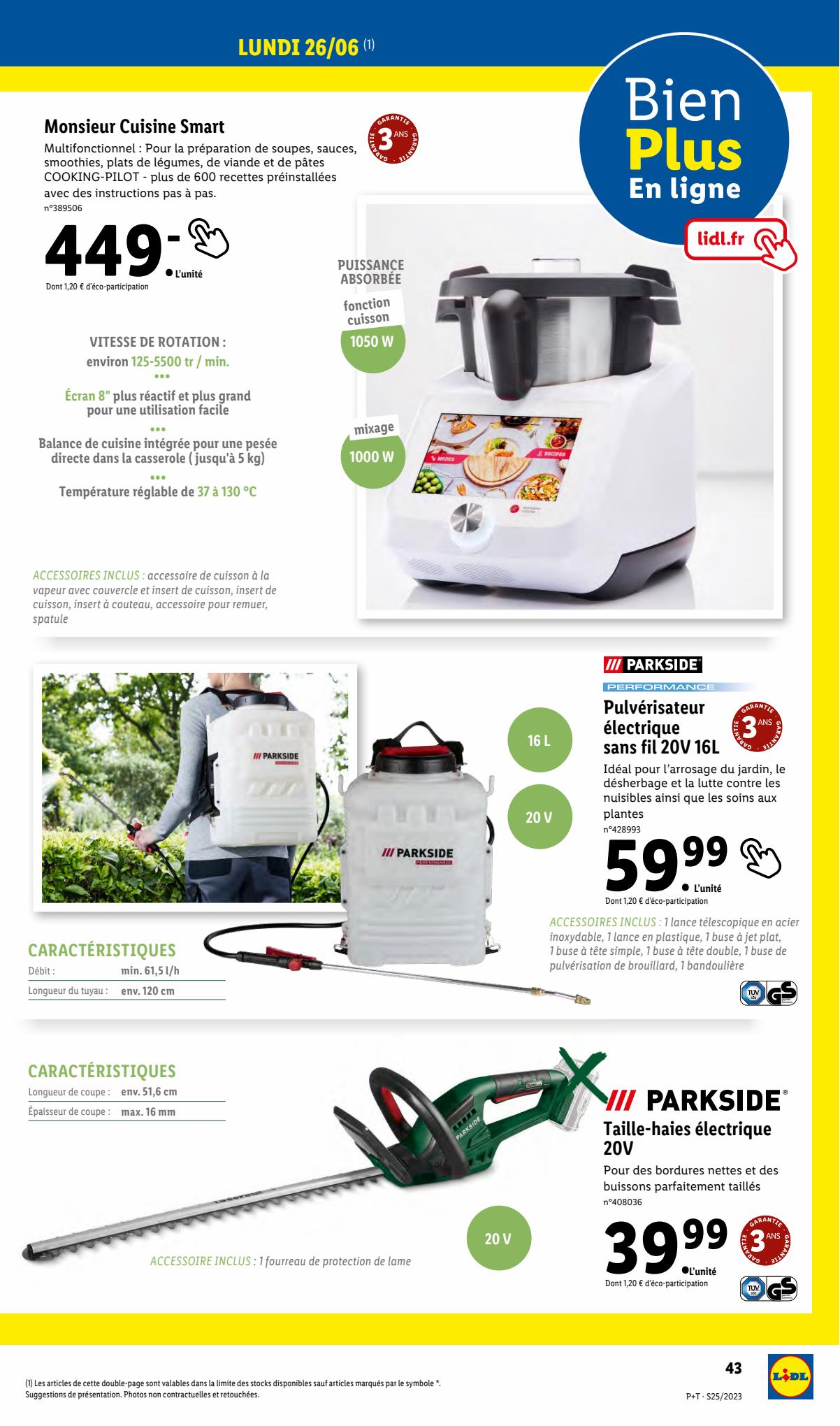 Catalogue Lidl 21 – 27 Juin 2023 Page 47