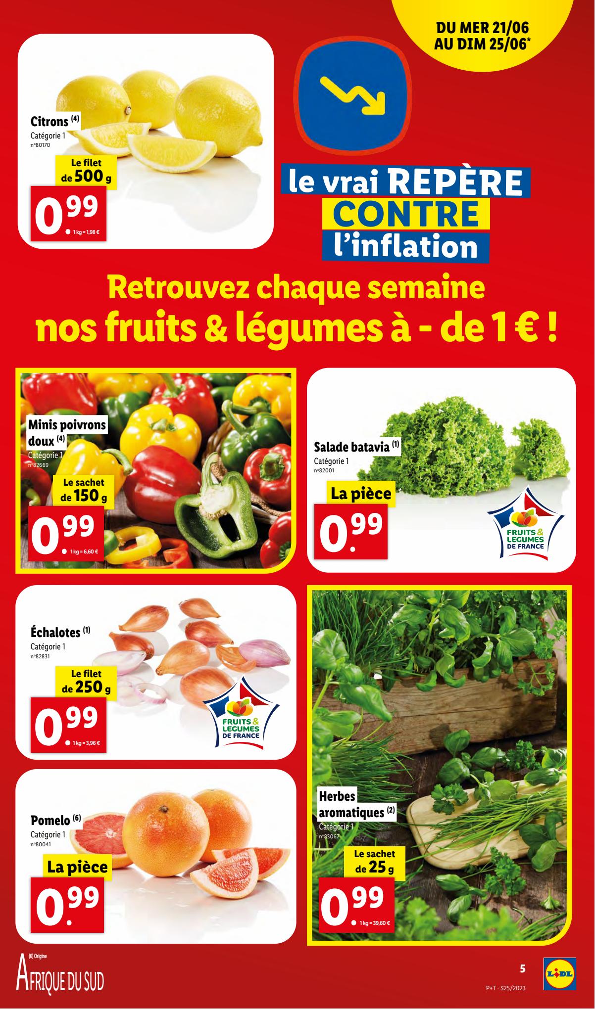 Catalogue Lidl 21 – 27 Juin 2023 Page 5