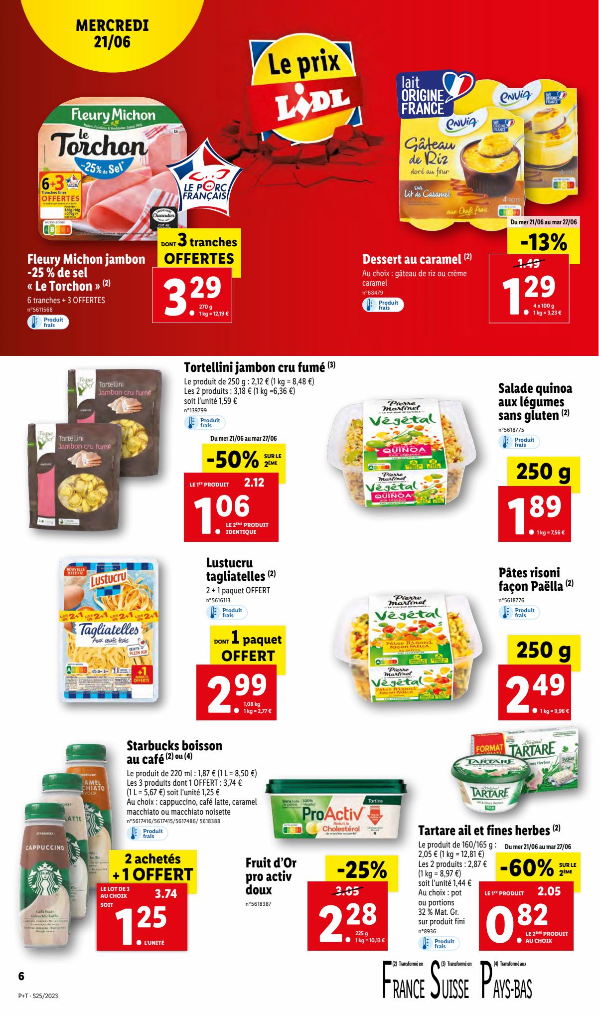 Catalogue Lidl 21 – 27 Juin 2023 Page 6