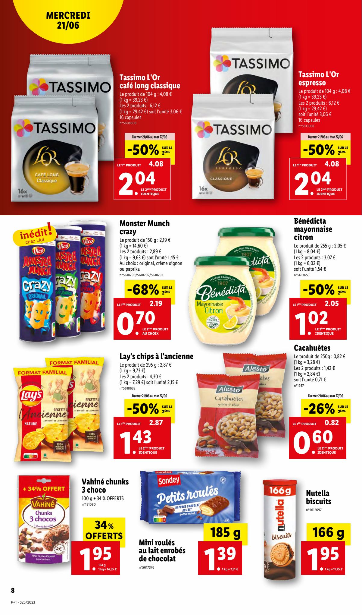 Catalogue Lidl 21 – 27 Juin 2023 Page 8