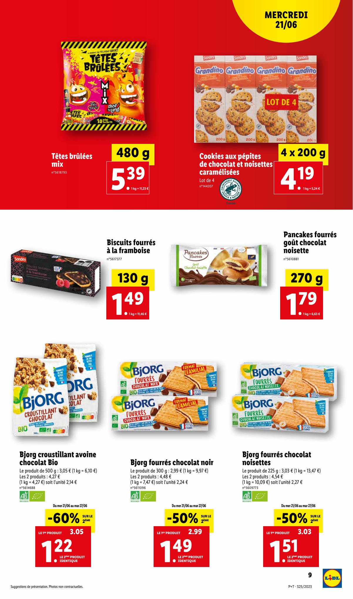 Catalogue Lidl 21 – 27 Juin 2023 Page 9