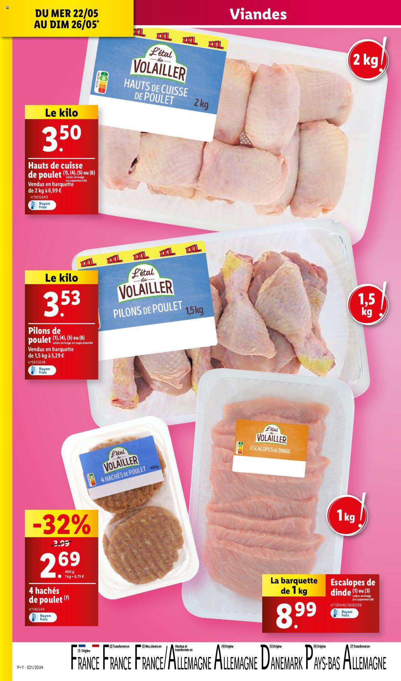 Catalogue Lidl 22 – 28 Mai 2024 Page 6