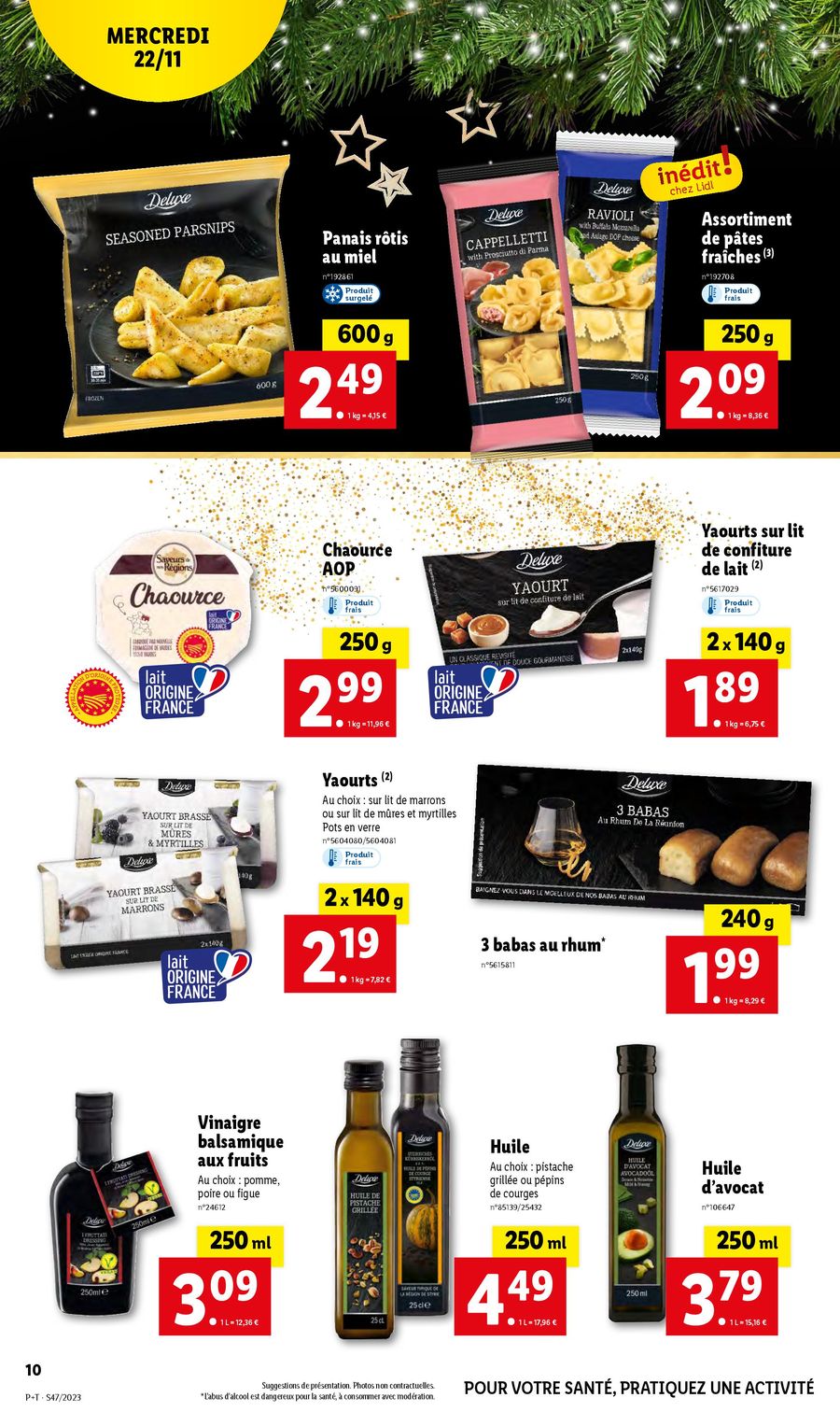 Catalogue Lidl 22 – 28 Novembre 2023 Page 10