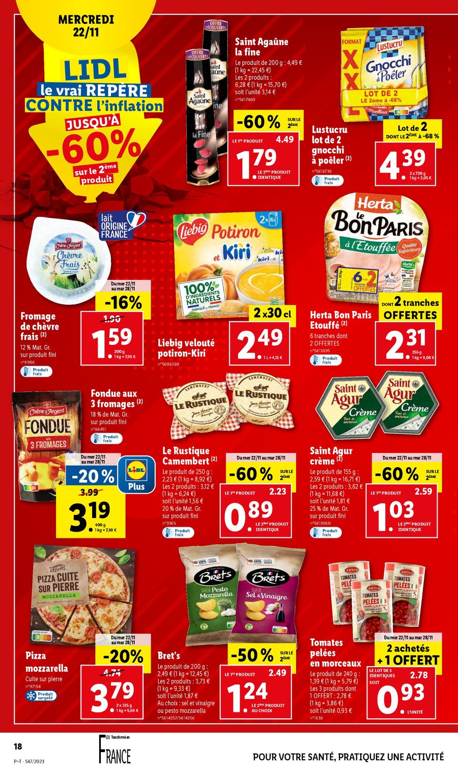 Catalogue Lidl 22 – 28 Novembre 2023 Page 18