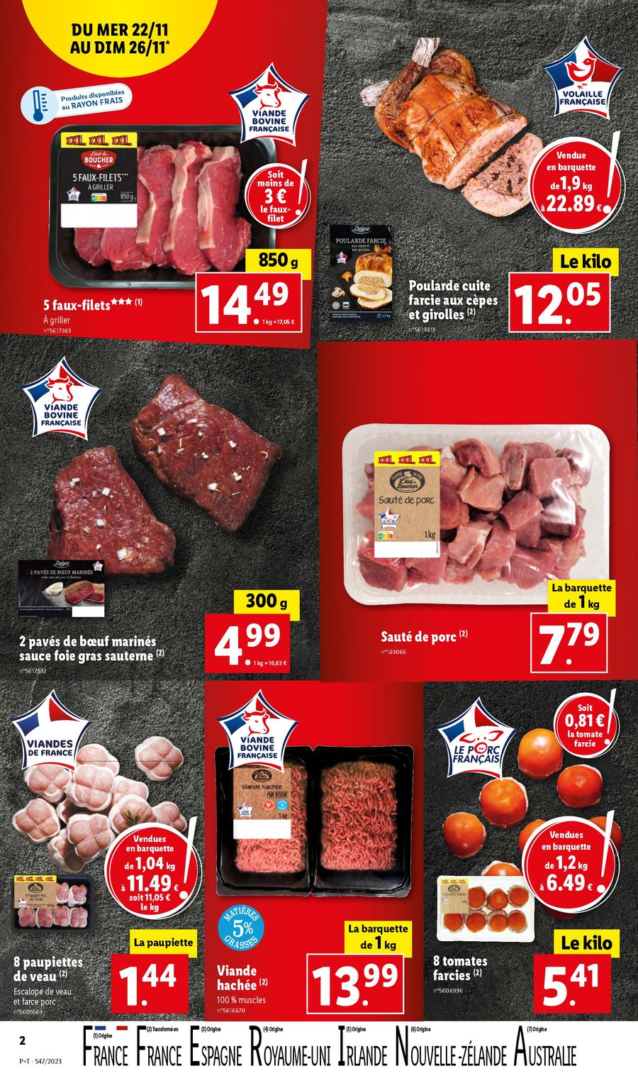 Catalogue Lidl 22 – 28 Novembre 2023 Page 2