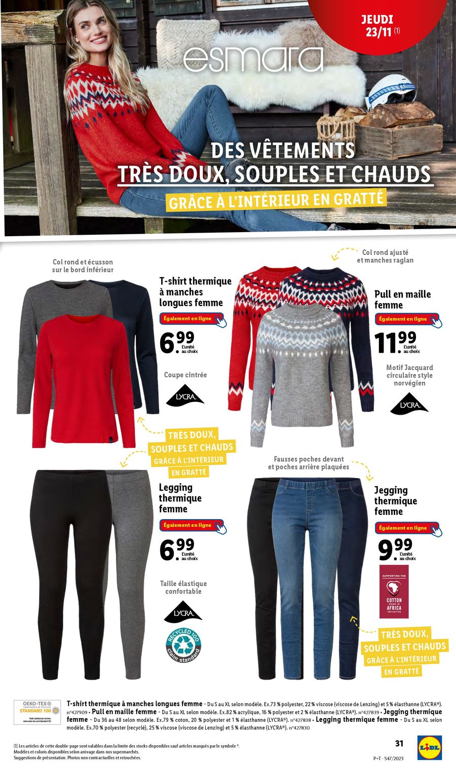 Catalogue Lidl 22 – 28 Novembre 2023 Page 31