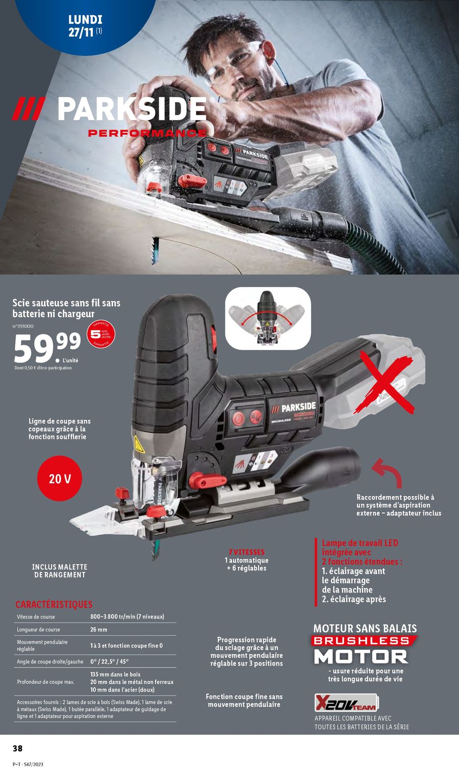 Catalogue Lidl 22 – 28 Novembre 2023 Page 38