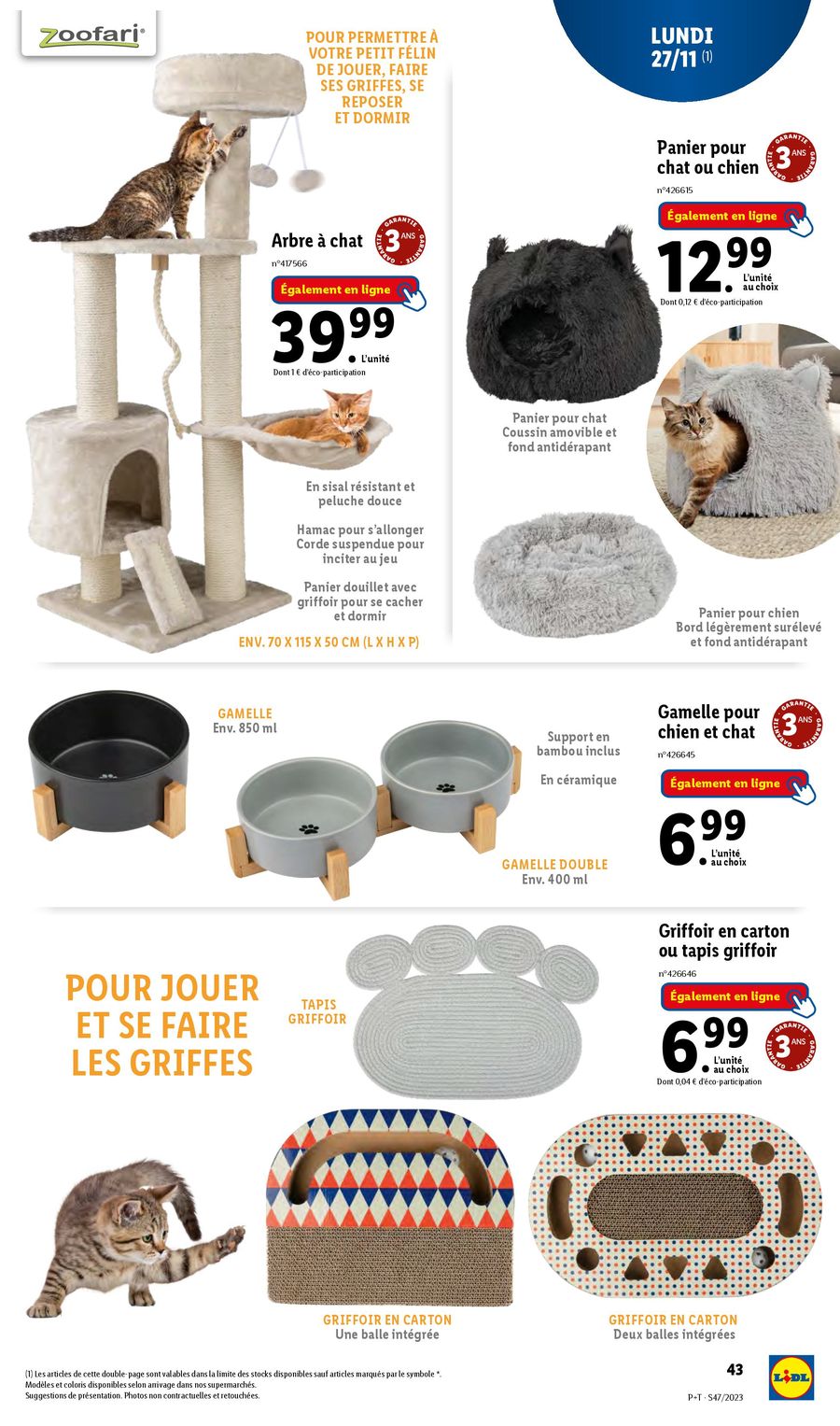Catalogue Lidl 22 – 28 Novembre 2023 Page 43