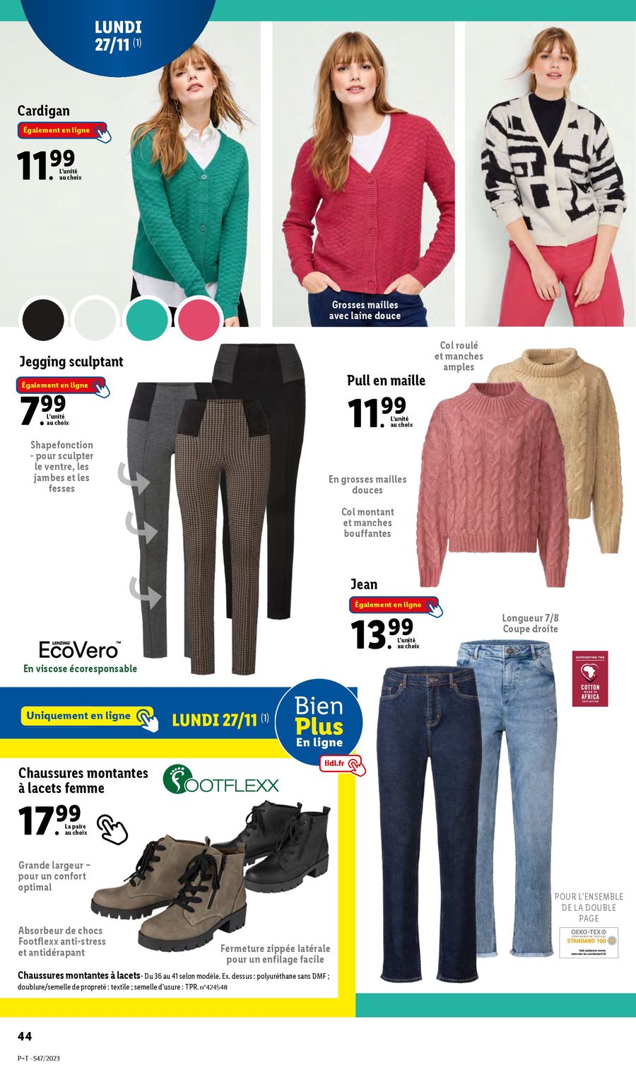 Catalogue Lidl 22 – 28 Novembre 2023 Page 44