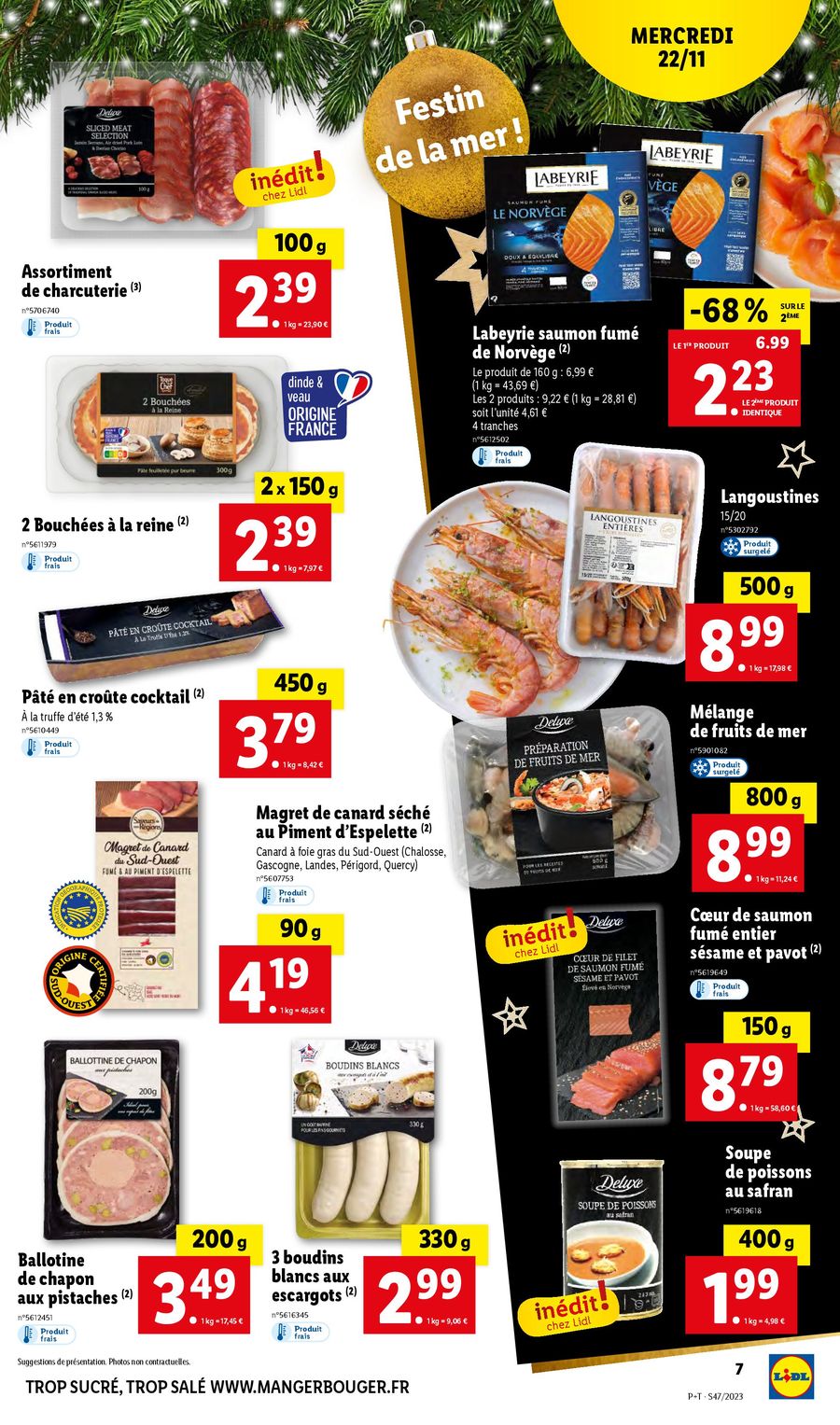 Catalogue Lidl 22 – 28 Novembre 2023 Page 7