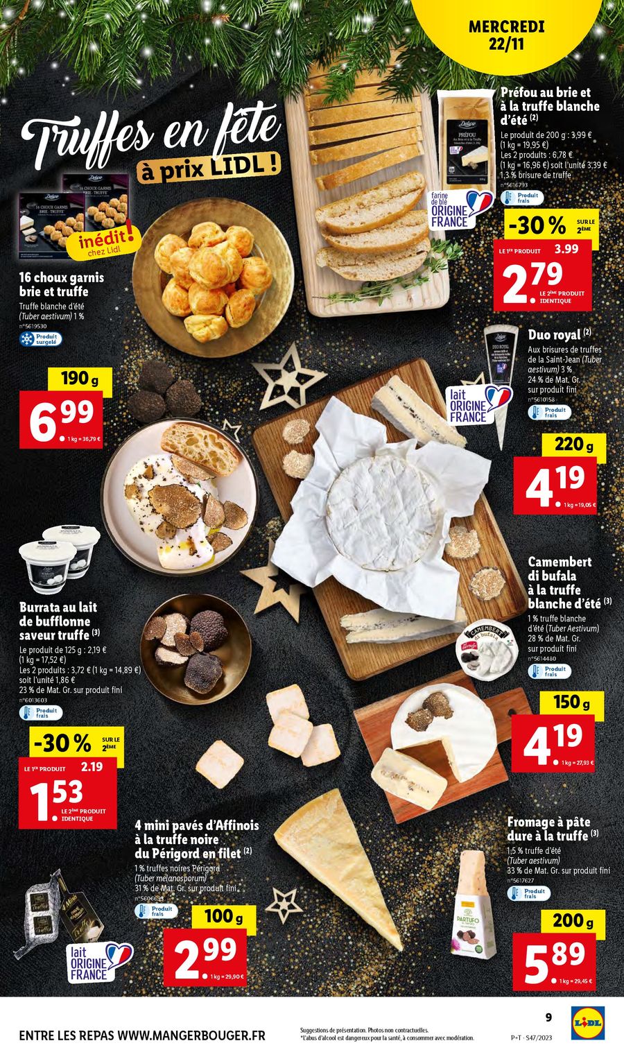 Catalogue Lidl 22 – 28 Novembre 2023 Page 9