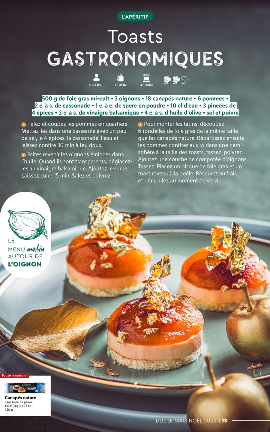 Catalogue Lidl 22 Nov – 31  Déc 2023 Page 13