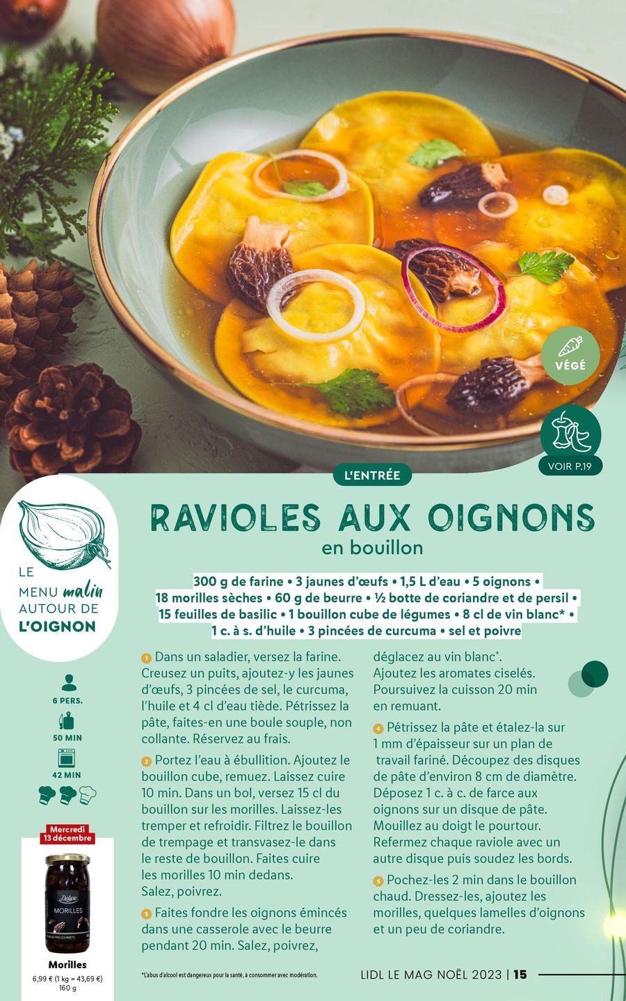 Catalogue Lidl 22 Nov – 31  Déc 2023 Page 15