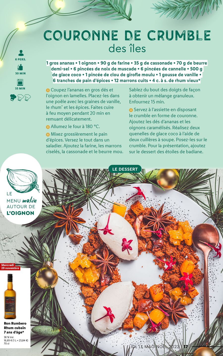 Catalogue Lidl 22 Nov – 31  Déc 2023 Page 17