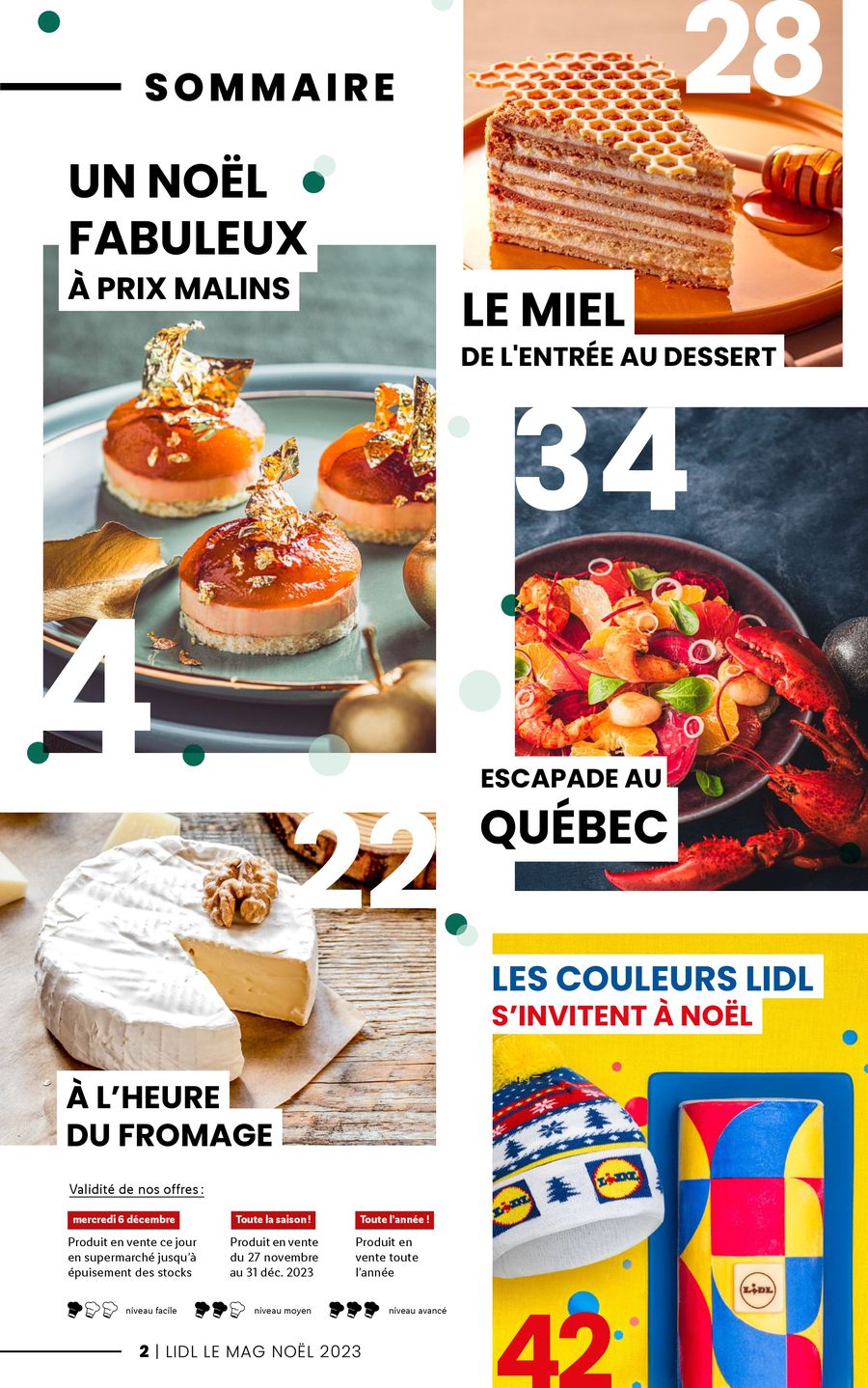 Catalogue Lidl 22 Nov – 31  Déc 2023 Page 2
