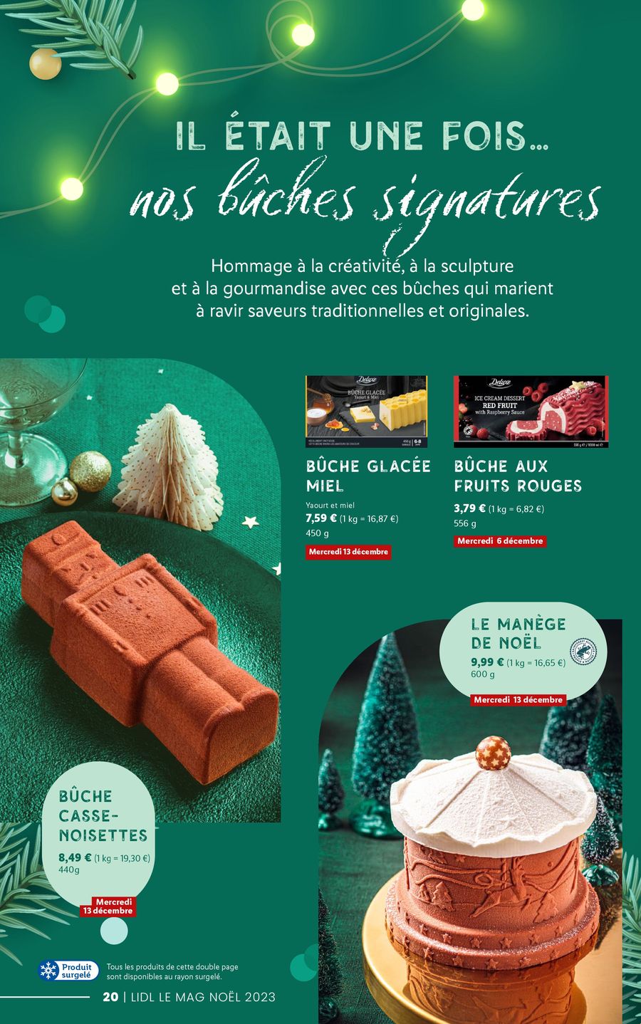 Catalogue Lidl 22 Nov – 31  Déc 2023 Page 20