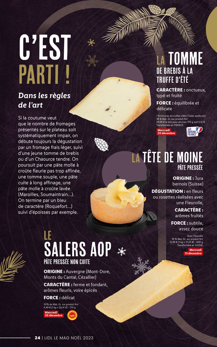 Catalogue Lidl 22 Nov – 31  Déc 2023 Page 24