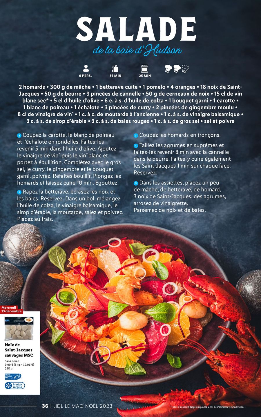 Catalogue Lidl 22 Nov – 31  Déc 2023 Page 36