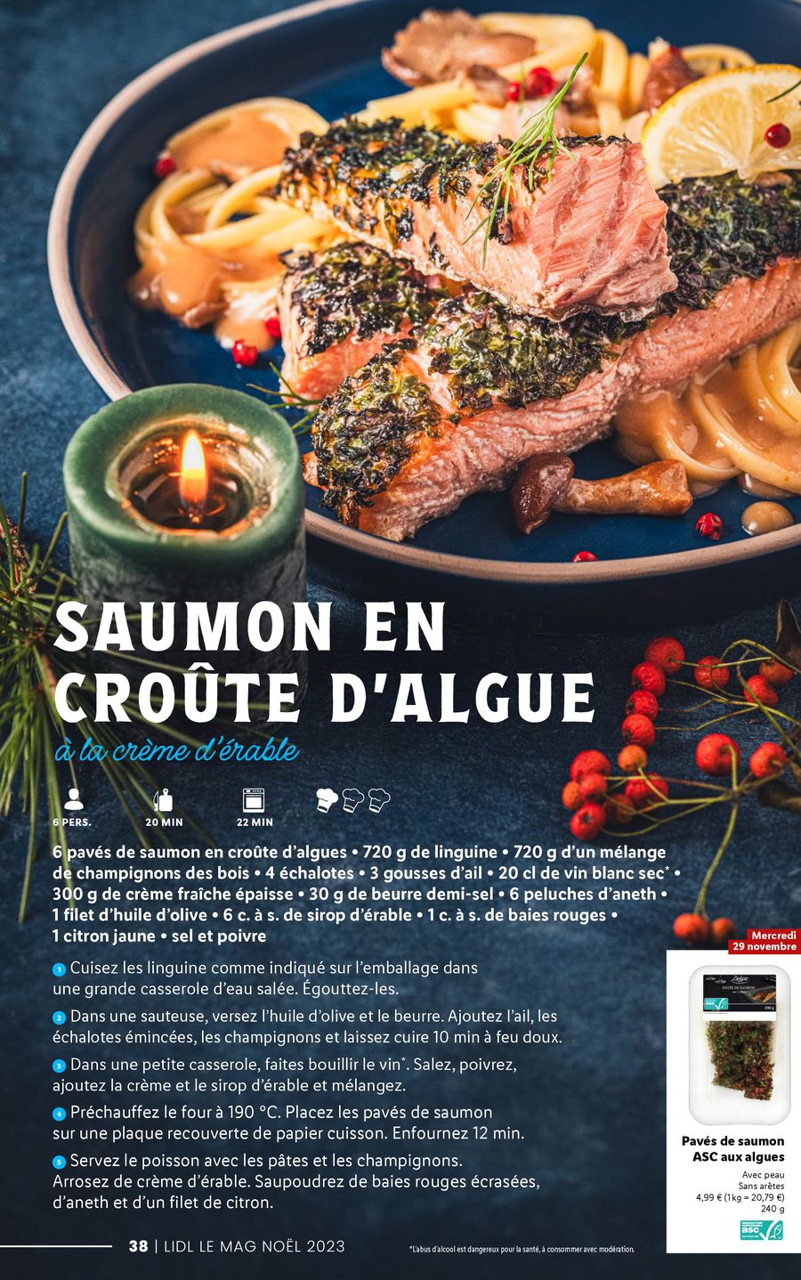 Catalogue Lidl 22 Nov – 31  Déc 2023 Page 38