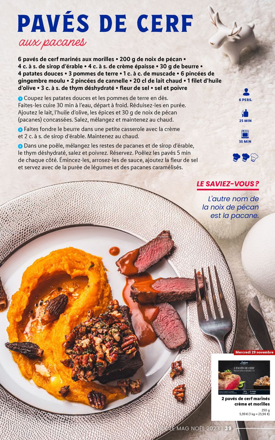 Catalogue Lidl 22 Nov – 31  Déc 2023 Page 39