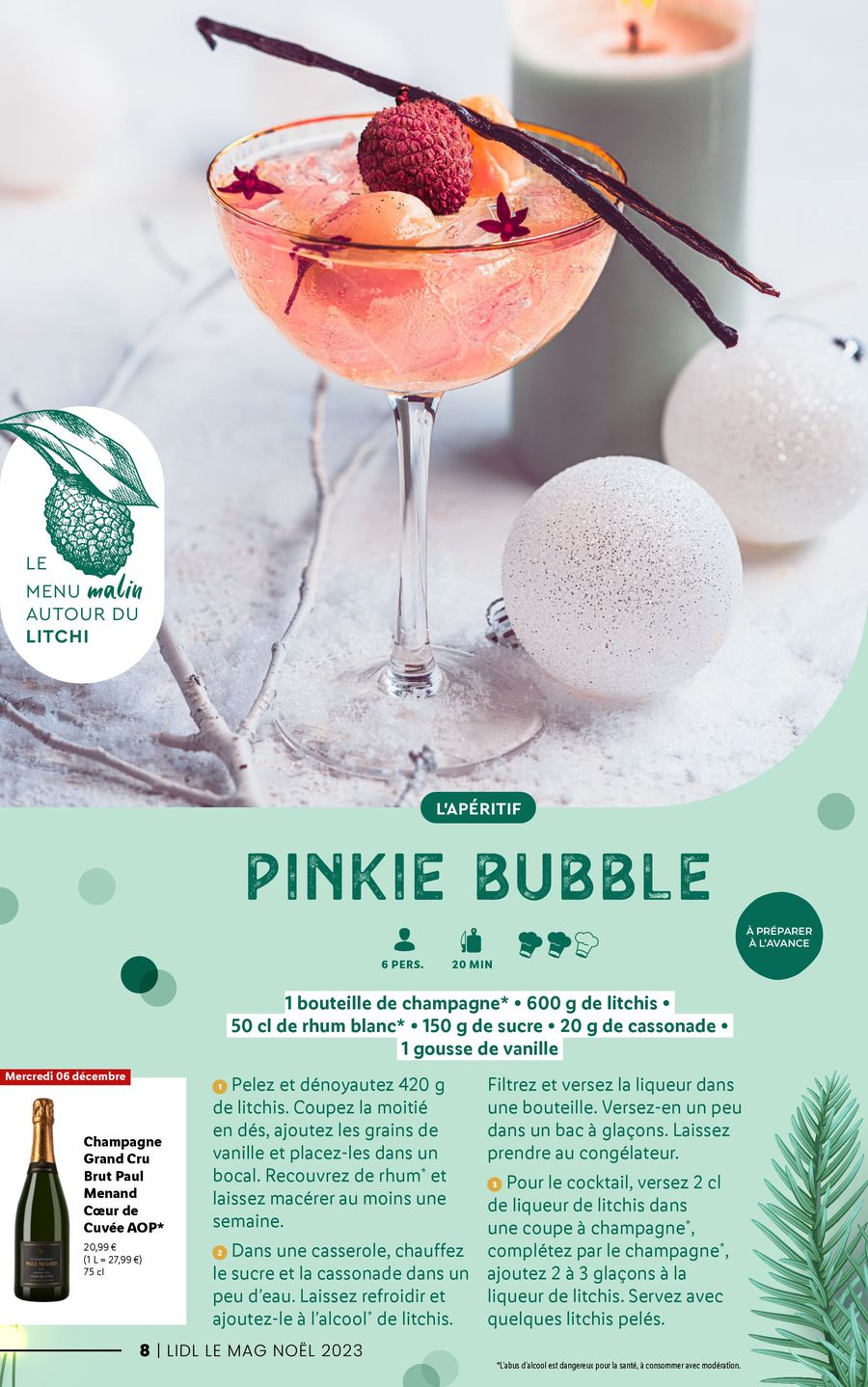 Catalogue Lidl 22 Nov – 31  Déc 2023 Page 8