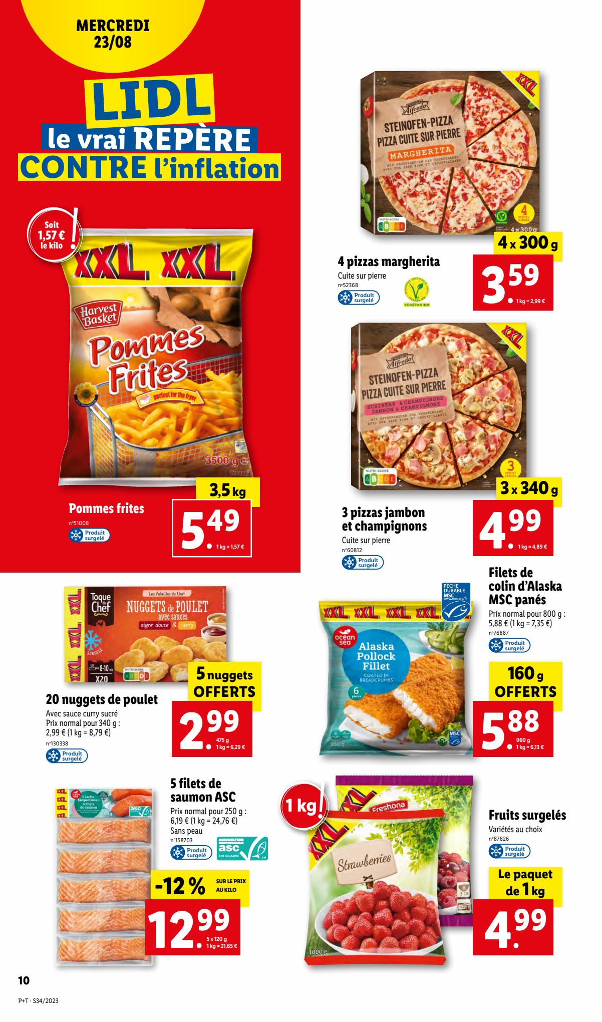 Catalogue Lidl 23 – 29 Août 2023 Page 10