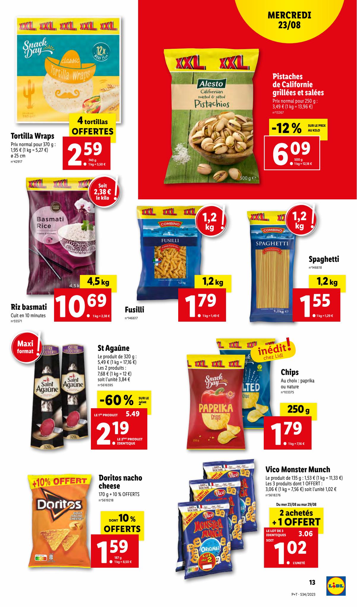 Catalogue Lidl 23 – 29 Août 2023 Page 13