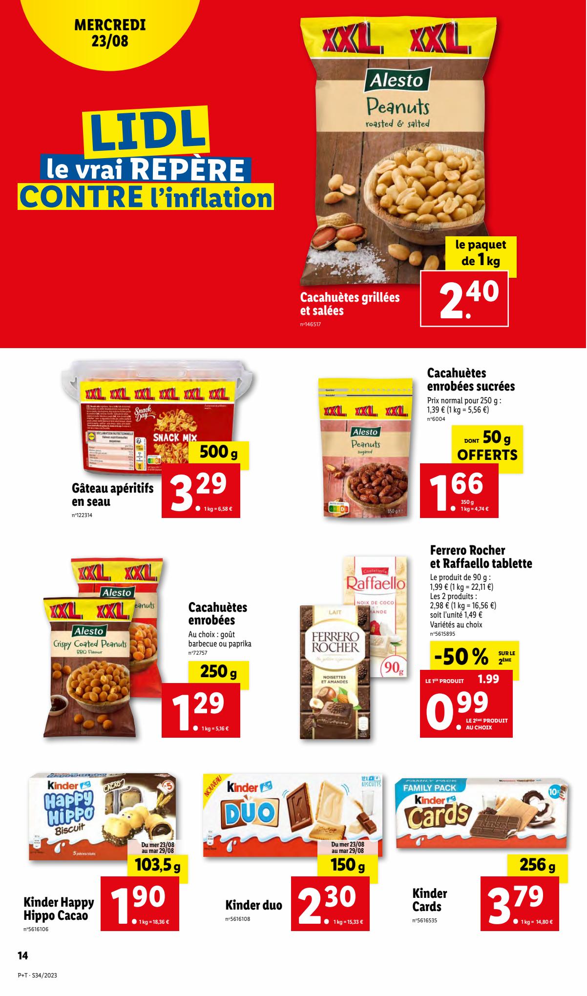 Catalogue Lidl 23 – 29 Août 2023 Page 14