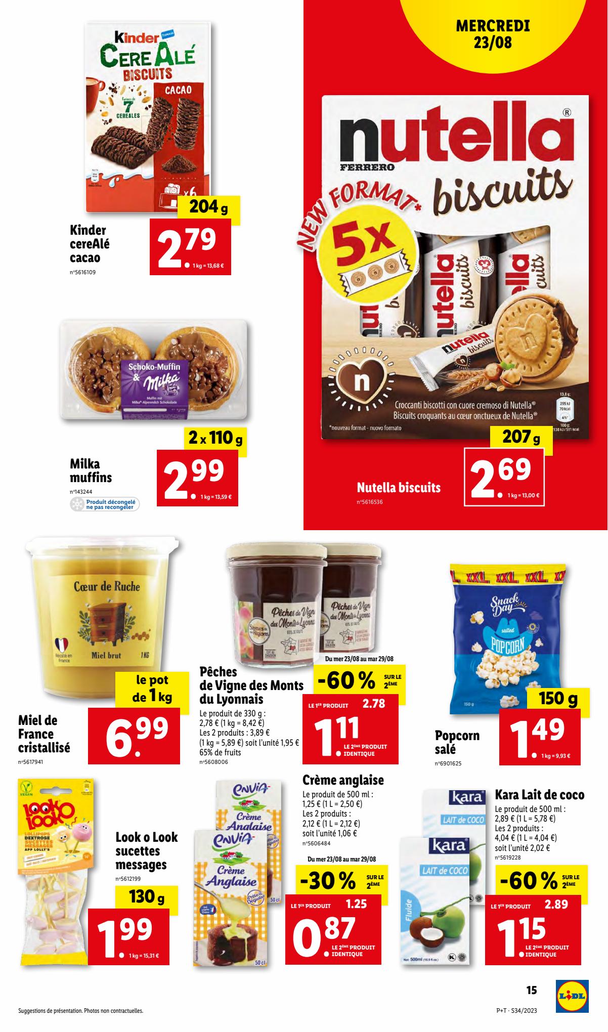Catalogue Lidl 23 – 29 Août 2023 Page 15