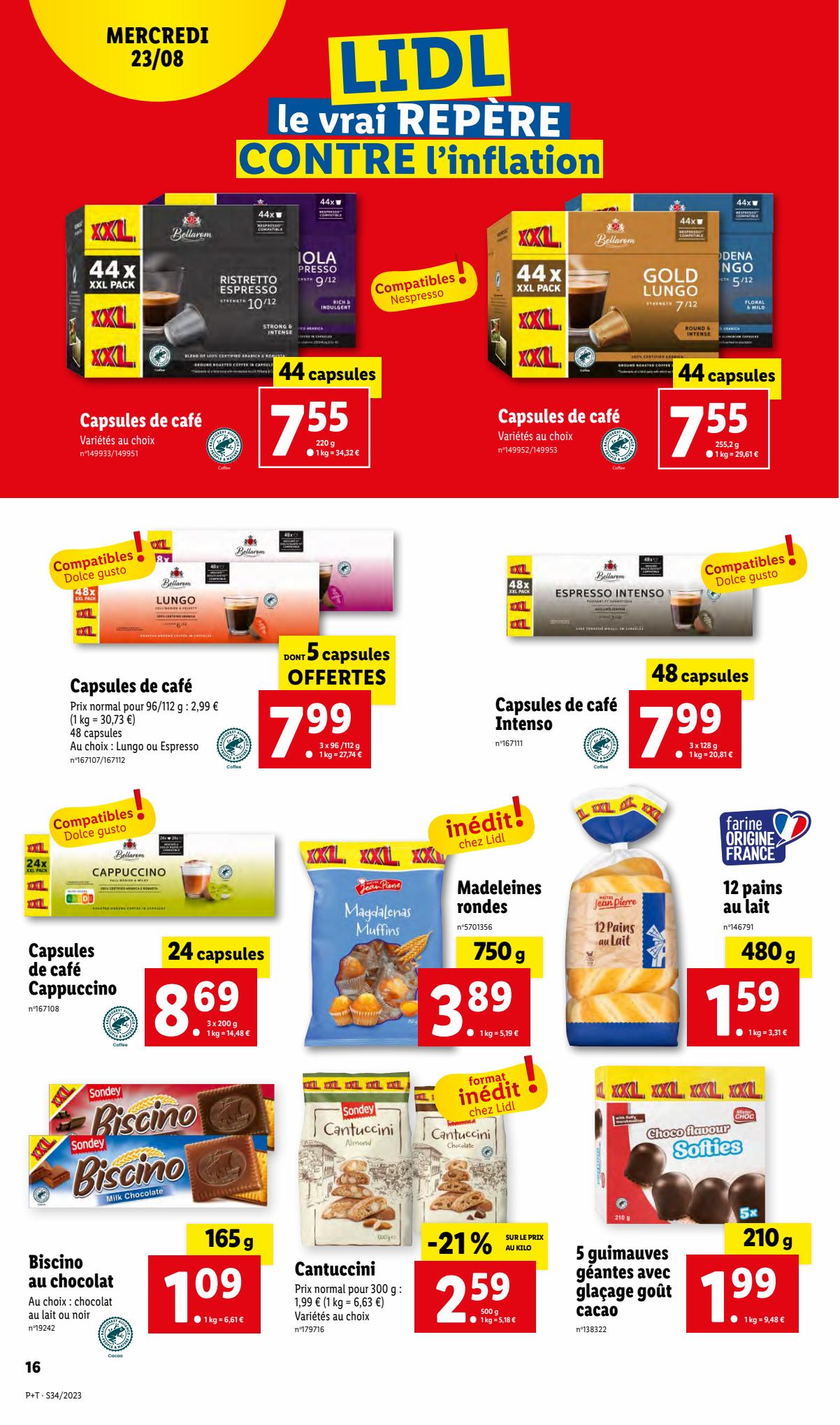 Catalogue Lidl 23 – 29 Août 2023 Page 16